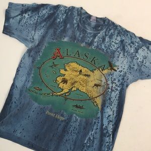 MENS XL VINTAGE ALASKA T SHIRT